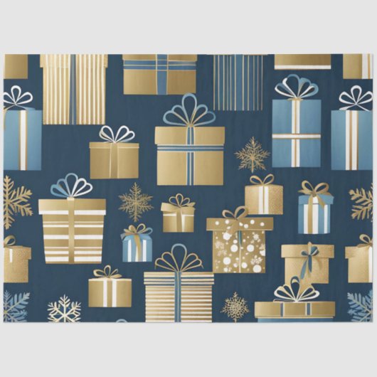 Kerstdozen tissuepapier (Voorkant)