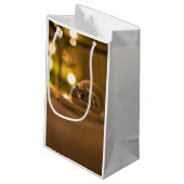 Kerstdraad Licht Cadeaubag Klein Cadeauzakje (Achterkant Gekanteld)