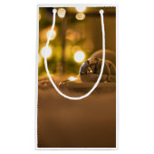 Kerstdraad Licht Cadeaubag Klein Cadeauzakje (Voorkant)
