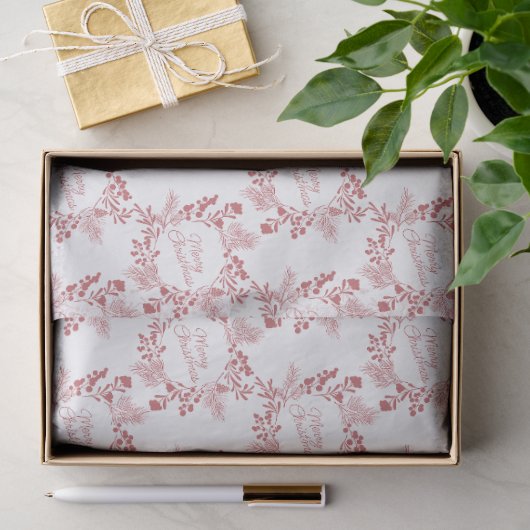 Kerstdraad Tissuepapier – Elegante Verpakking (Geschenk)