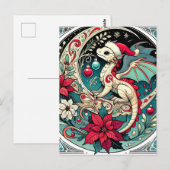 Kerstdraak Briefkaart (Voorkant / Achterkant)