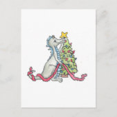 Kerstdraak Feestdagenkaart (Voorkant)