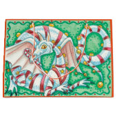Kerstdraak Large Cadeautasje (Voorkant)