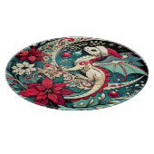 Kerstdraak Snijplank (Hoek)