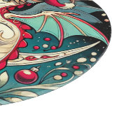 Kerstdraak Snijplank (Hoek)