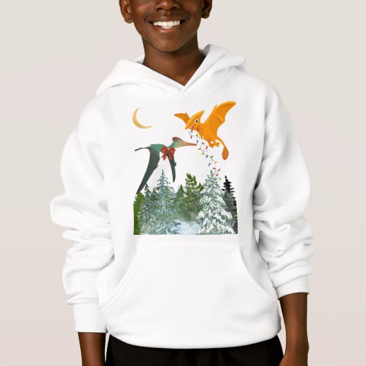 Kerstdraken Hoodie (Voorkant)