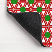 Kerstdriehoek Quilt Muismat (Hoek)