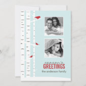 Kerstdroetekaart Feestdagenkaart (Voorkant)