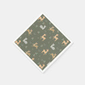 Kerstdroger naadloos patroon servet (Hoek)