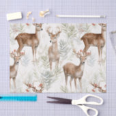 Kerstdroger naadloos patroon tissuepapier (Craft)