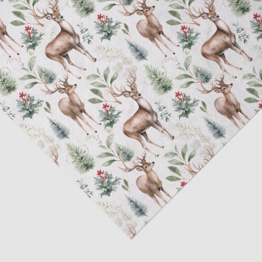 Kerstdroger naadloos patroon tissuepapier (Detail)