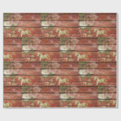 kerstdromen cadeaupapier (Vlak)