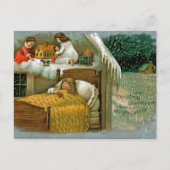 kerstdromen feestdagenkaart (Voorkant)