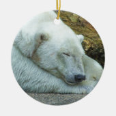 kerstdromen keramisch ornament (Voorkant)