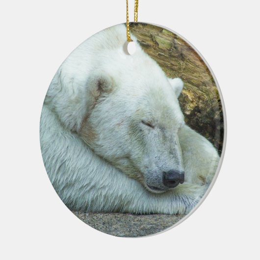 kerstdromen keramisch ornament (Links)