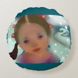 kerstdromen rond kussen