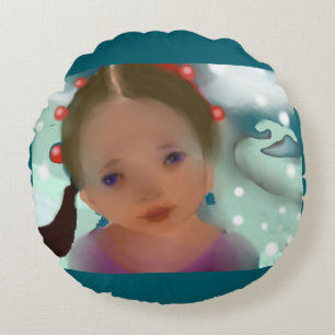 kerstdromen rond kussen