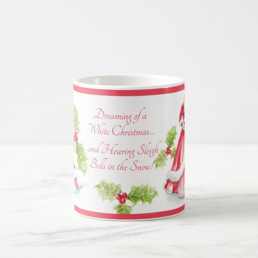 Kerstdromen van Heather French Henry Koffiemok (Center)