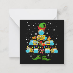 Kerstdroom Cadeau Voor Buschauffeur Grappig Kerstc Notitiekaartje