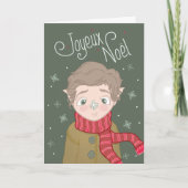 Kerstdroom - Kerstelfje Kaart (Voorkant)