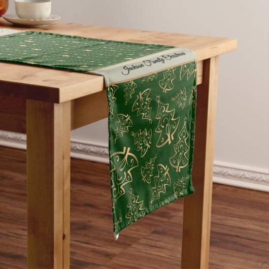 Kerstdruk Medium Tafelloper (Voorbeeld)