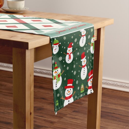 Kerstdruk Medium Tafelloper (Voorbeeld)