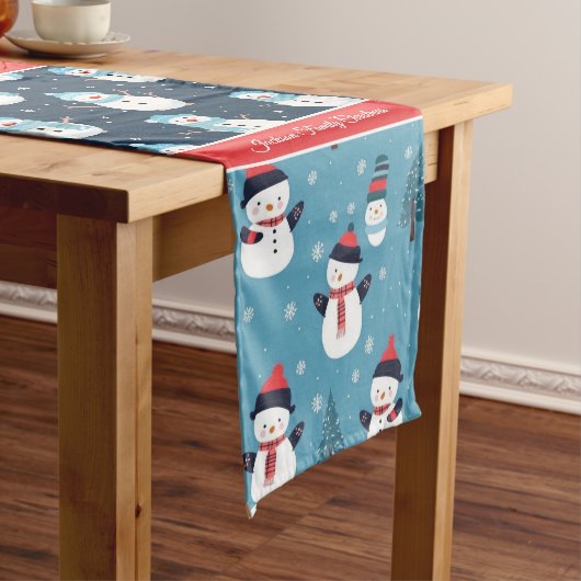 Kerstdruk Medium Tafelloper (Voorbeeld)