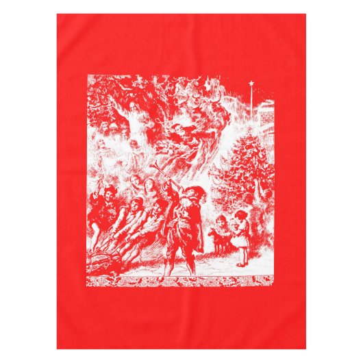 Kerstdruk Tafelkleed (Voorkant)