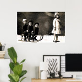 Kerstdruk van 1920 poster (Thuiskantoor)