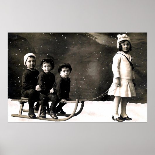 Kerstdruk van 1920 poster (Voorkant)