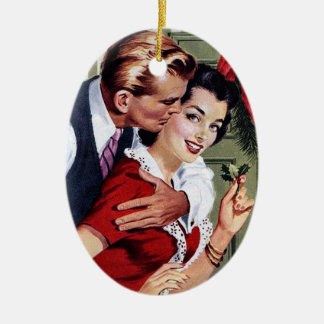 kerstdruk van 1940 keramisch ornament