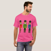 kerstdruk voor voedingskraker t-shirt (Voorkant volledig)