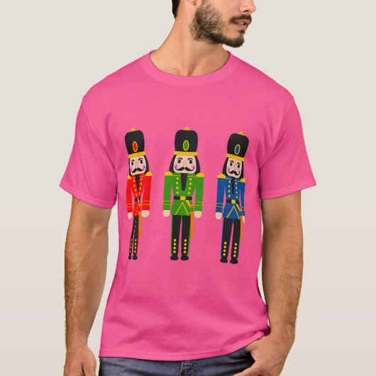 kerstdruk voor voedingskraker t-shirt (Voorkant)