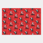 Kerstdruppels! Vakantiegeld cadeauverpakking Inpakpapier Vel (Voorkant)