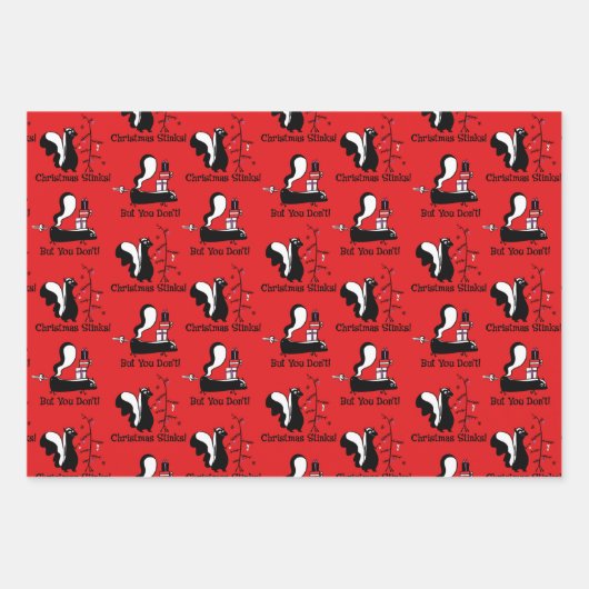 Kerstdruppels! Vakantiegeld cadeauverpakking Inpakpapier Vel (Voorkant)