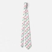 Kerstdruppels voor kleuren stropdas (Achterkant)