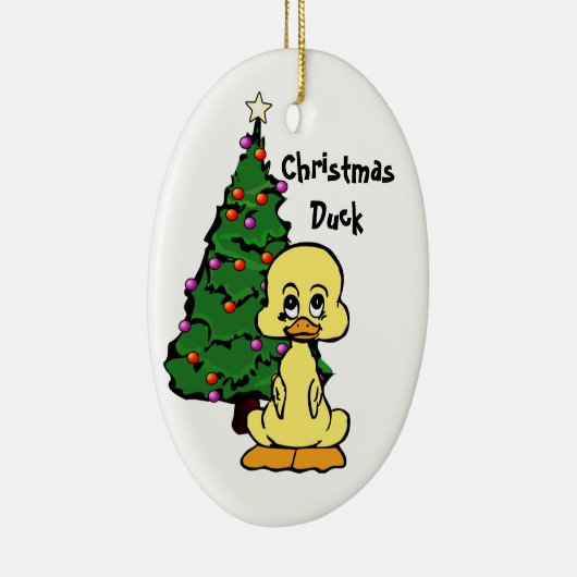 Kerstduck Ornament (Rechts)