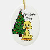 Kerstduck Ornament (Achterkant)