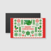 Kerstduif & Hulsttakken (Voorkant / Achterkant)