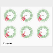 Kerstduif Sticker (Vel)