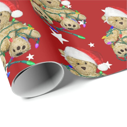 Kerstduitenbier in licht cadeaupapier (Rol Hoek)