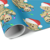 Kerstduitenbier in licht cadeaupapier (Rol Hoek)