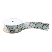 KerstDuits Shepherd Satin Ribbon Satijnen Lint (Spoel)