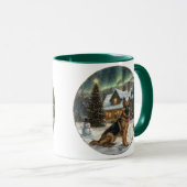 KerstDuitse Shepherd Dog Mok (Voorkant rechts)