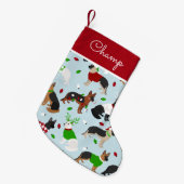 KerstDuitse Shepherd - Douanenaam Kleine Kerstsok (Voorkant (Hangend))