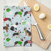 KerstDuitse Shepherd Kitchen Towel Theedoek (Quarter Fold)