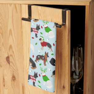 KerstDuitse Shepherd Kitchen Towel Theedoek