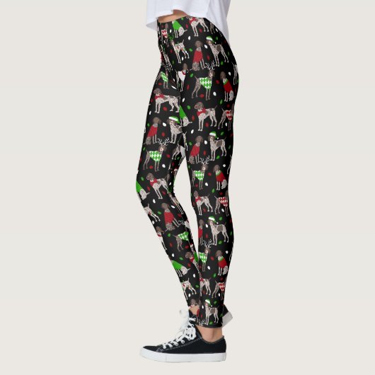KerstDuitse Shorthaired Pointer Leggings (Links)