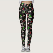 KerstDuitse Shorthaired Pointer Leggings (Voorkant)