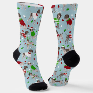 KerstDuitse Shorthaired Pointer Socks Sokken